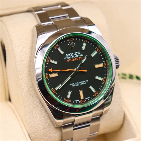 rolex milgauss thickness